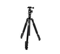 Sirui ET-1004 / E-10 Easy Traveler tripod (with E-10 head, aluminum, height: 139 cm, weight: 1.3 kg, load capacity: 8 kg, with bag and strap) black