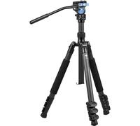 SIRUI ET-2204 Carbon Fibre Tripod with Video Head VA-5X