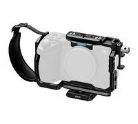 SIRUI FX30 FX3 Camera Cage with HDMI Cable Clamp, 1/4"-20 Threaded Holes, for ARRI 3/8"-16 Locating Holes, NATO Rail, Camera Cage for Sony FX3 FX30, Compatible with Original XLR Handle(Black)