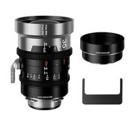 SIRUI IronStar T1.9 1.5X Anamorphic Cine Lens, 35mm Manual Focus Cinema Lens with Native PL Mount, Interchangeable EF Mount, Neutral Flare