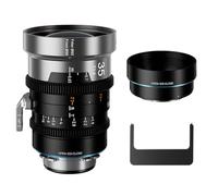 SIRUI IronStar T1.9 1.5X Anamorphic Cine Lens, 35mm Manual Focus Cinema Lens with Native PL Mount, Interchangeable EF Mount, Blue Flare