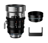 SIRUI IronStar T1.9 1.5X Anamorphic Cine Lens, 45mm Manual Focus Cinema Lens with Native PL Mount, Interchangeable EF Mount, Blue Flare