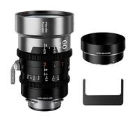 SIRUI IronStar T1.9 1.5X Anamorphic Cine Lens, 60mm Manual Focus Cinema Lens with Native PL Mount, Interchangeable EF Mount, Neutral Flare