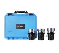 SIRUI IronStar T1.9 1.5x Cine Lens Kit 35/45/60mm (PL/EF mount, Neutral Flare)