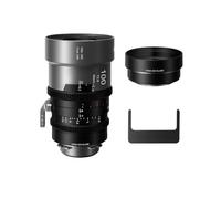 SIRUI IronStar T2.8 1.5x Anamorphic Cine Lens, 100mm 0.5x Macro Manual Focus Cinema Lens with native PL Mount, Interchangeable EF Mount, Neutral Flare