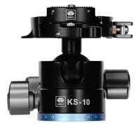 SIRUI Ball Head for Tripod, 29mm Low Profile Ball Head KS-10, 360° Panoramic Aluminium Alloy Tripod Head for DSLR Camera, Camcorder, Ball Head for Tripod, Monopod, Camera Slider, Max Load 15KG