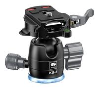 SIRUI 29mm Ball Head for Tripod, 360° Panoramic Aluminium Alloy Tripod Head for DSLR Camera, Camcorder, Ball Head for Monopod, Camera Slider, Max Load 10KG, KS-5