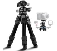 SIRUI Mini Tripod for Camera, with Low-Profile Ball Head, AM-203S+G0 | Aluminum Desktop Tripod, Compact Table Tripod for DSLR, Mirrorless Camera, Vlogging, 33lbs Load Capacity, Max Height 16.7"
