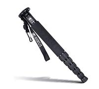 SIRUI Monopod for Camera AM-306M, Lightweight Portable Monopod with 6-Sections Height, 155cm Compact Travel Monopod for DSLR Camera, Aluminum Selfie Stick with Wrist Strap, Max Load 8kg