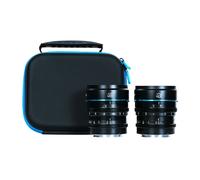 SIRUI Night Walker T1.2 S35 16mm & 75mm Cine Lens Set, Large Aperture Manual Focus Lens for MFT Mount, Black