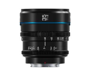 SIRUI Night Walker 35mm Manual Focus Cine Lens, T1.2 Large Aperture S35 Frame Prime Lens for L Mount Cameras, For Sigma FP, S5/S5II/S5IIX, DC-BGH1 (MS35L-B, L Mount, Black)