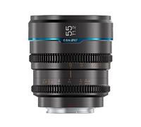 SIRUI Night Walker 55mm Manual Focus Cine Lens, T1.2 Large Aperture S35 Frame Prime Lens for RF Mount Cameras, For RED Komodo, R7, R10, C70, R50 (MS55R-G, RF Mount, Metal Grey)