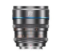 SIRUI Night Walker 75mm T1.2 Cinema Lens, Large Aperture S35/APS-C Frame Telephoto Prime Cameras Lens for Sony E Mount, Manual Focus, Ideal for portrait, landscapes, and filmmaking, Metal Grey