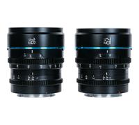 SIRUI Nightwalker 16/75mm T1.2 S35 Cine 2-Lens Set (E-Mount, Black)