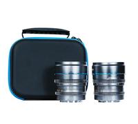 SIRUI Nightwalker 16mm & 75mm T1.2 S35 2-Lens Set for Micro Four Thirds (Silver)