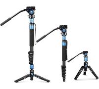 SIRUI P-325FL Monopod with VA-5 Fluid Video Head For Vlogging, Photography
