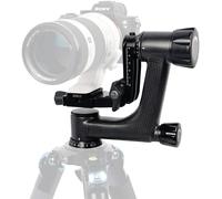 SIRUI PH-10 Gimbal Tripod Head Lightweight Professional Carbon Fiber 360 Degree Panoramic Gimbal Head with Arca-Swiss Standard 1/4" Quick Release Plate for DSLR Cameras Max Loading Up to 33 lbs/15kgs