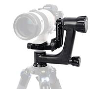 SIRUI PH-10 Gimbal Tripod Head Lightweight Professional Carbon Fiber 360 Degree Panoramic Gimbal Head with Arca-Swiss Standard 1/4" Quick Release Plate for DSLR Cameras Max Loading Up to 33 lbs/15kgs
