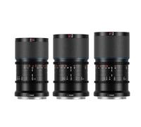 SIRUI Saturn 35mm, 50mm, 75mm Lens Set T2.9 1.6X Full Frame Carbon Fiber Anamorphic Lens, Cine Lens Less Than 500g (Blue Flares, Z Mount)