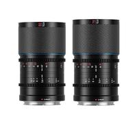 SIRUI Saturn 50mm, 75mm Anamorphic Lens Set T2.9 1.6X Full Frame, Carbon Fiber, Less Than 500g (Natural Flare, L Mount)