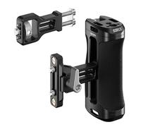 SIRUI Side Handle for ARRI or for NATO Mount Optional, Lightweight Camera Cage Handle Grip with Built-in Wrench, Cold Shoe, Threaded Holes, Up and Down Adjustable, AM-SHN