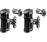 SIRUI Side Handle for Camera Cage, for ARRI and NATO Installation Options Side Grip, Aluminum Side Handgrip with Cold Shoe, 1/4'' Thread, 3/8'' for ARRI Thread, NATO Rail Included, SC-SH (Pack of 2)