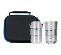 SIRUI Sniper 16mm & 75mm F1.2 APS-C/S35 Lens Kit for Fujifilm X (Silver)