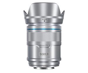 SIRUI Sniper 16mm APS-C Autofocus Lens, F1.2 Wide Angle Camera Lens,X Mount Lens for X-H2S, X-T5, X-M5,X-S20 (16mm, X Mount, Silvery)