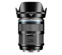 SIRUI Sniper 16mm Autofocus Lens, F1.2 Wide Angle APS-C Camera Lens for A5 A6 A7 FX A9 ZV-E Series (E Mount, Black)