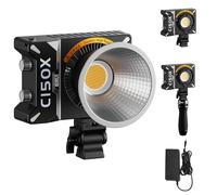 SIRUI Super Bulbs C150X 150W LED Video Light, COB Portable Photography Camera Light Bi-Color 2800K-6500K with Reflector Bluetooth App Brightness Control Continuous Output Lighting