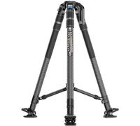 SIRUI SVS75 Professional Video Tripod, 61" Carbon Fiber With One-Step Height Adjustment, Mid-Level Spreader, Load up to 55.1lbs, for Video Camera