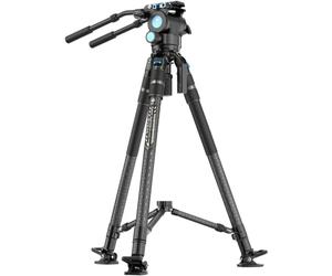 SIRUI SVS75 Rapid System One-Step Height Adjustment Video Tripod with Video Fluid Head