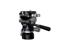 SIRUI Tripod Fluid Head with +/-8°Leveling Base(43mm Dia.), Quick Release Pan&Tilt Head for Travel Shoots, Spontaneous Photo & Video Capture, Max Load 11lb/5kg, KV-10