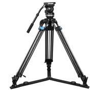 Sirui Twin-Leg Video Tripod 75mm Half-Bowl + VHS10 Professional Fluid Head