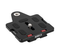 SIRUI TY-LP70 Quick Release Plate with 1/4" Camera Strap Attachment - Black