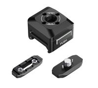 Sirui Universal Quick Release Mount Plate with 2 NATO Rails Kit, ARRI Locating Pin to NATO Adapter, QR Mount Base for Camera Cage, Top Handle, Side Handle and Magic Arm, AM-QN01