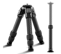 SIRUI Upgraded AM-223S+SL-100S Lightweight Carbon Fiber Mini Travel Tripod with Two-Section Center Column, Max Height 26", Supports 33lbs