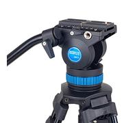 SIRUI Video Tripod with Fluid Head SH-25, Professional Aluminum Tripod for Cameras, Universal Platform and Handle for Tilting and Panning, 74.8Inches/190cm, 22.0lbs/10KG Payload