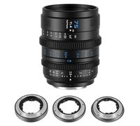 SIRUI VP-1 Vision Prime 1 T1.4 Full Frame Cine Lens, 75mm Manual Focus Cinema Lens with Pre-Installed E Mount, Interchangeable RF/Z/L Mounts (Black)