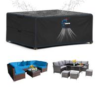 SIRUITON 180x120x74cm Garden Furniture CoversWaterproof with Air Vent