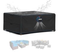 SIRUITON 520D Large Garden Furniture Covers Waterproof,210x110x74cm