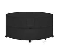 SIRUITON 520D Oxford Garden Round Table Furniture Covers Cover 135x80cm