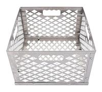 Sirxlevcy 1 Piece Silver 5279338P04 Stainless Steel Offset Smoker Charcoal Firebox Basket Firebox Basket