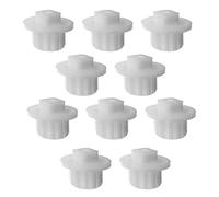 Sirxlevcy 10Pcs/Lot Meat Grinder Parts Plastic Gear for A861203, 86.1203, 9999990040,420306564070, 996500043314