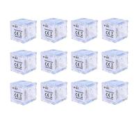 Sirxlevcy 12Pcs Waterproof LED Multi Color Flashing Glow In The Dark For Drinking Party