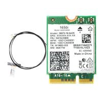 Sirxlevcy 1650i AX201NGW WiFi Card+2xAntenna 3000Mbps WIFI6 2.4G/5G Dual-Band Cnvio2 Bluetooth 5.1 WiFi Adapter for Win10/Win11