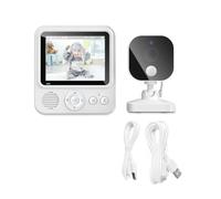Sirxlevcy 2.8inch LCD Video Baby Monitor 2.4G Wireless Security Baby Camera 2-Way Talk Night Vision Temperature Baby Cry Alarm