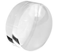 Sirxlevcy 2 inch Magnifying Dome - Portable Paperweight 8X Magnifier Clear Reading Aid Magnifying Glass Dome Easy to Glide For Reading Books,Map,Newspaper and Magazine