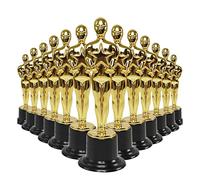 Sirxlevcy 24 Pack Plastic Award Trophies Statuette for Party Favors,School Award,Game Prize,Party Prize
