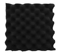 Sirxlevcy 25X25X5CM Sound Insulation Foam Egg Crate Studio Acoustic Foam Sound Insulation Treatment Egg Profile Wedge